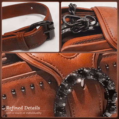 Fibbia con borchie di Margherita | Pochette