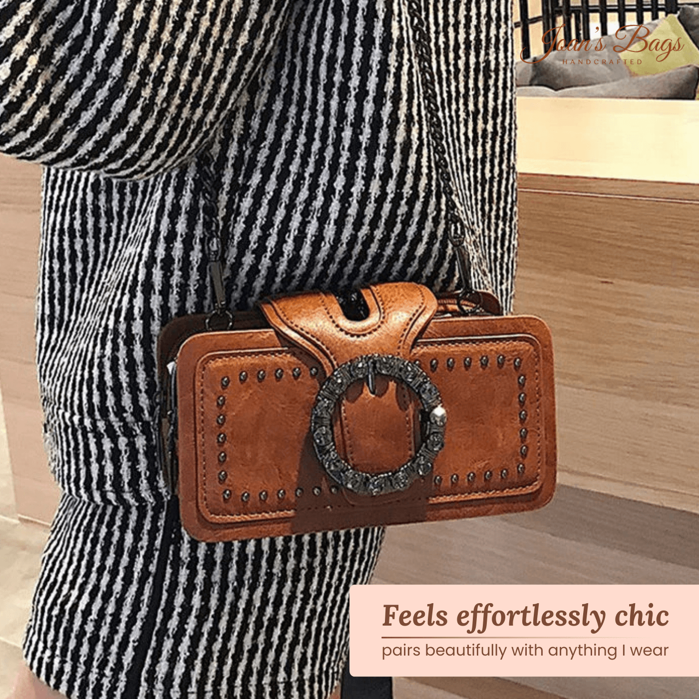 Fibbia con borchie di Margherita | Pochette