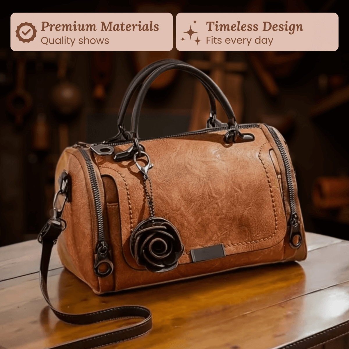Veronica’s Floral Accent | Borsa a mano