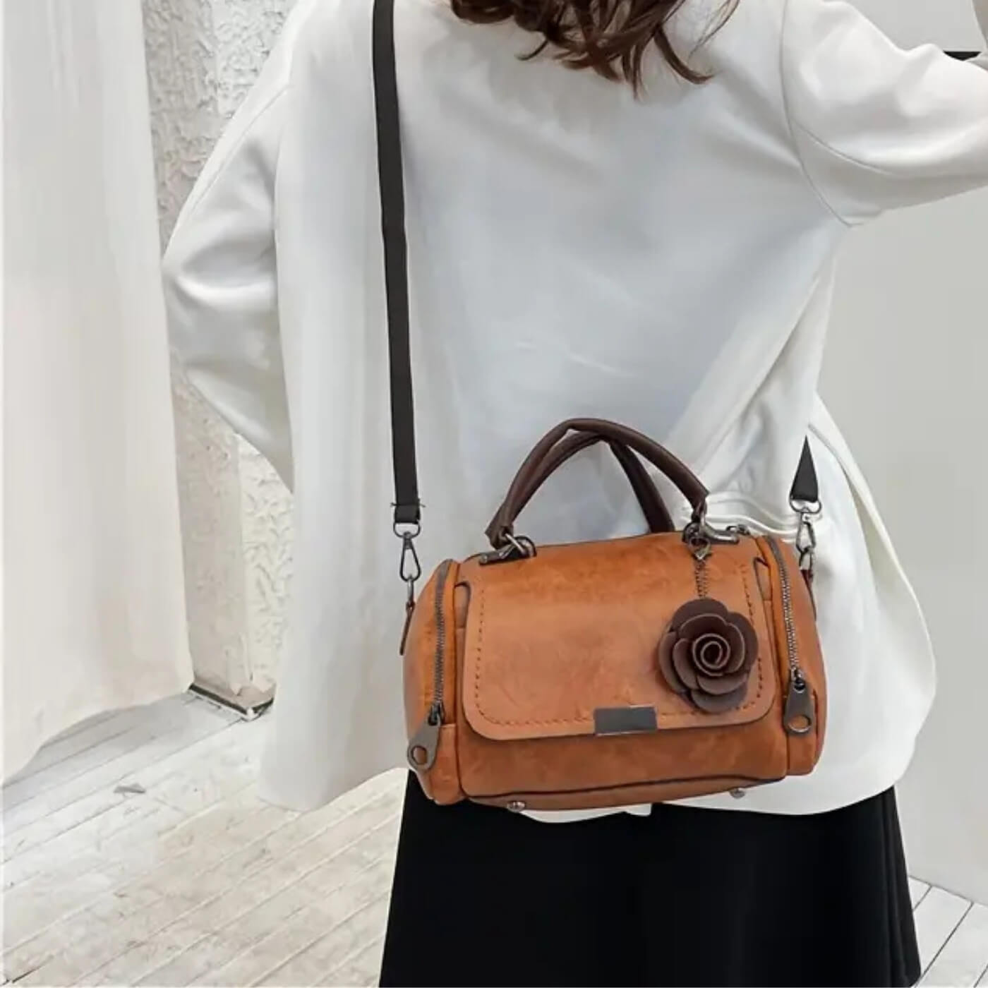 Veronica’s Floral Accent | Borsa a mano