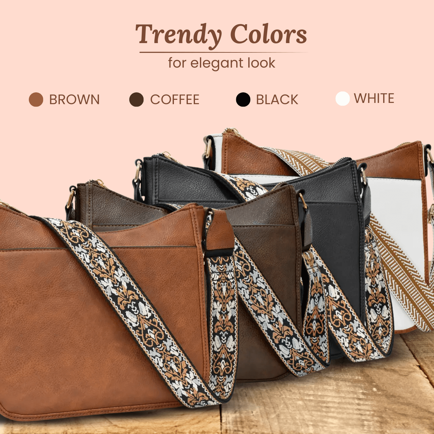 La borsa a tracolla “Patterned Everyday” di Elena
