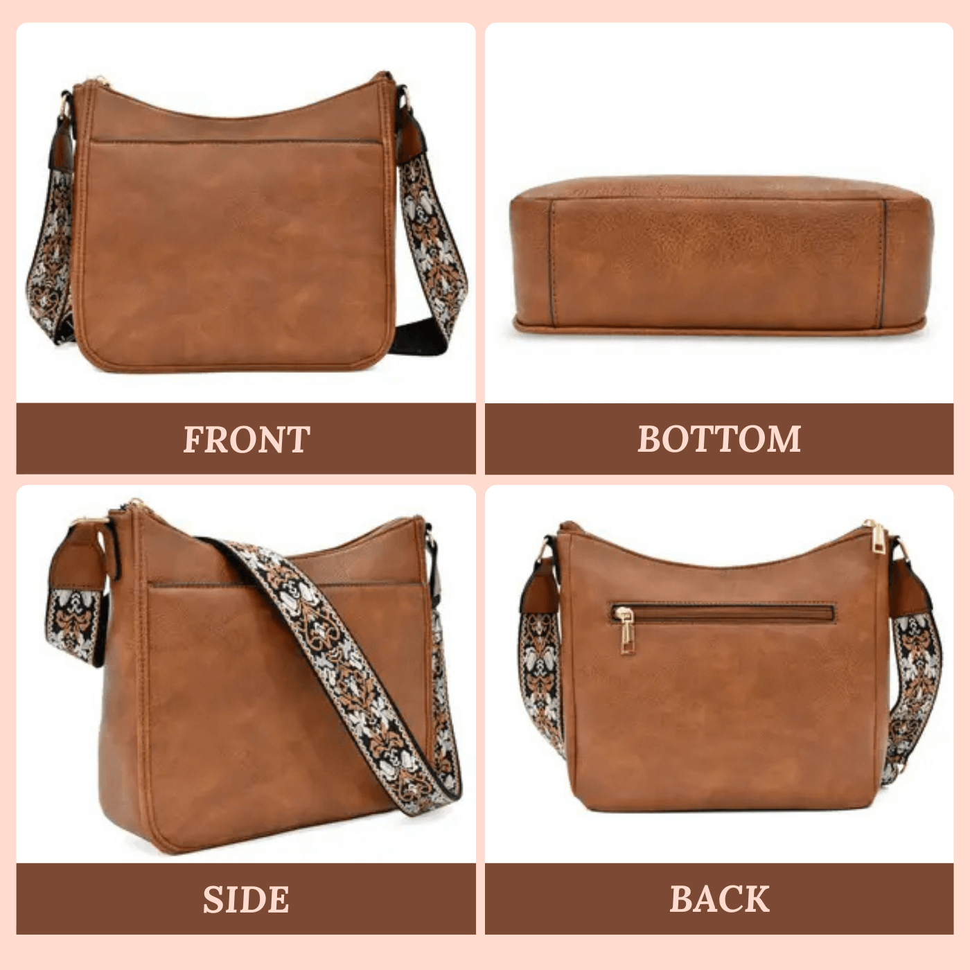 La borsa a tracolla “Patterned Everyday” di Elena