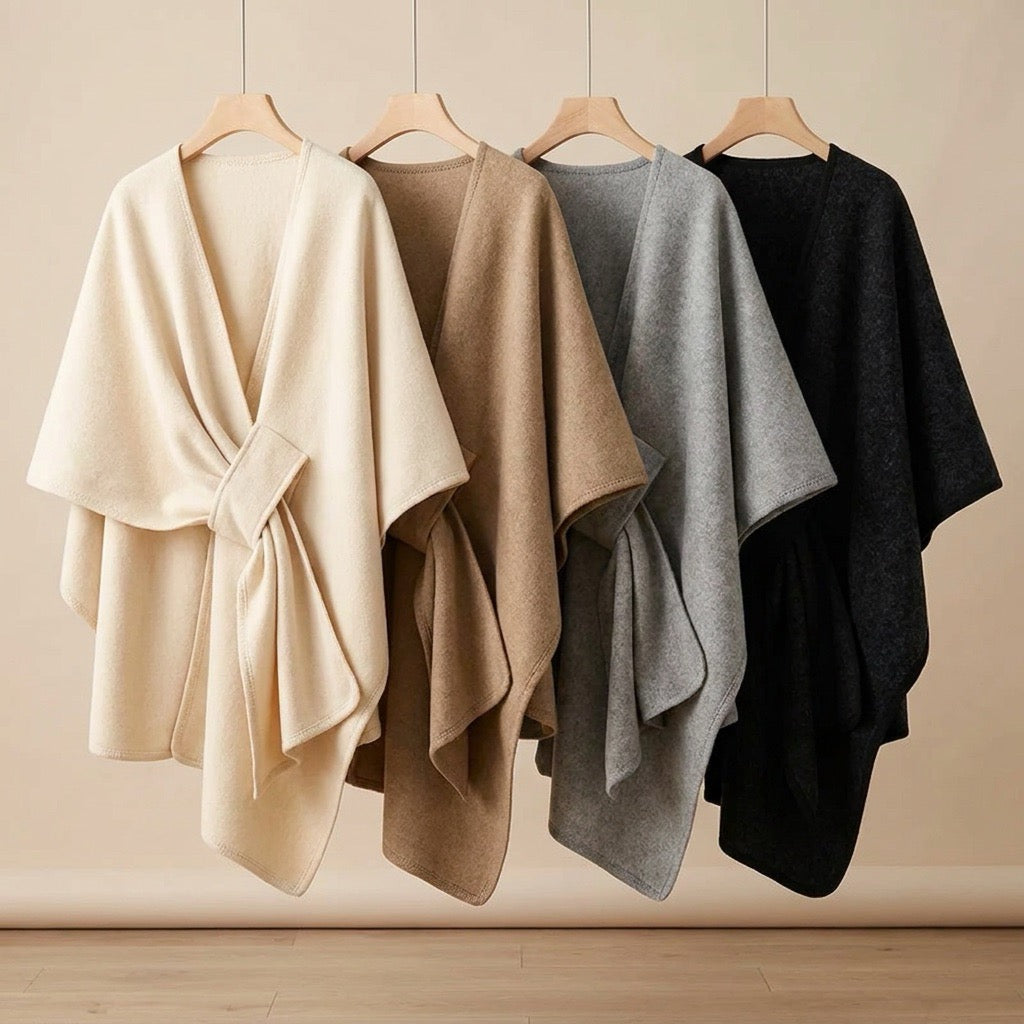 Poncho-sciarpa Langer