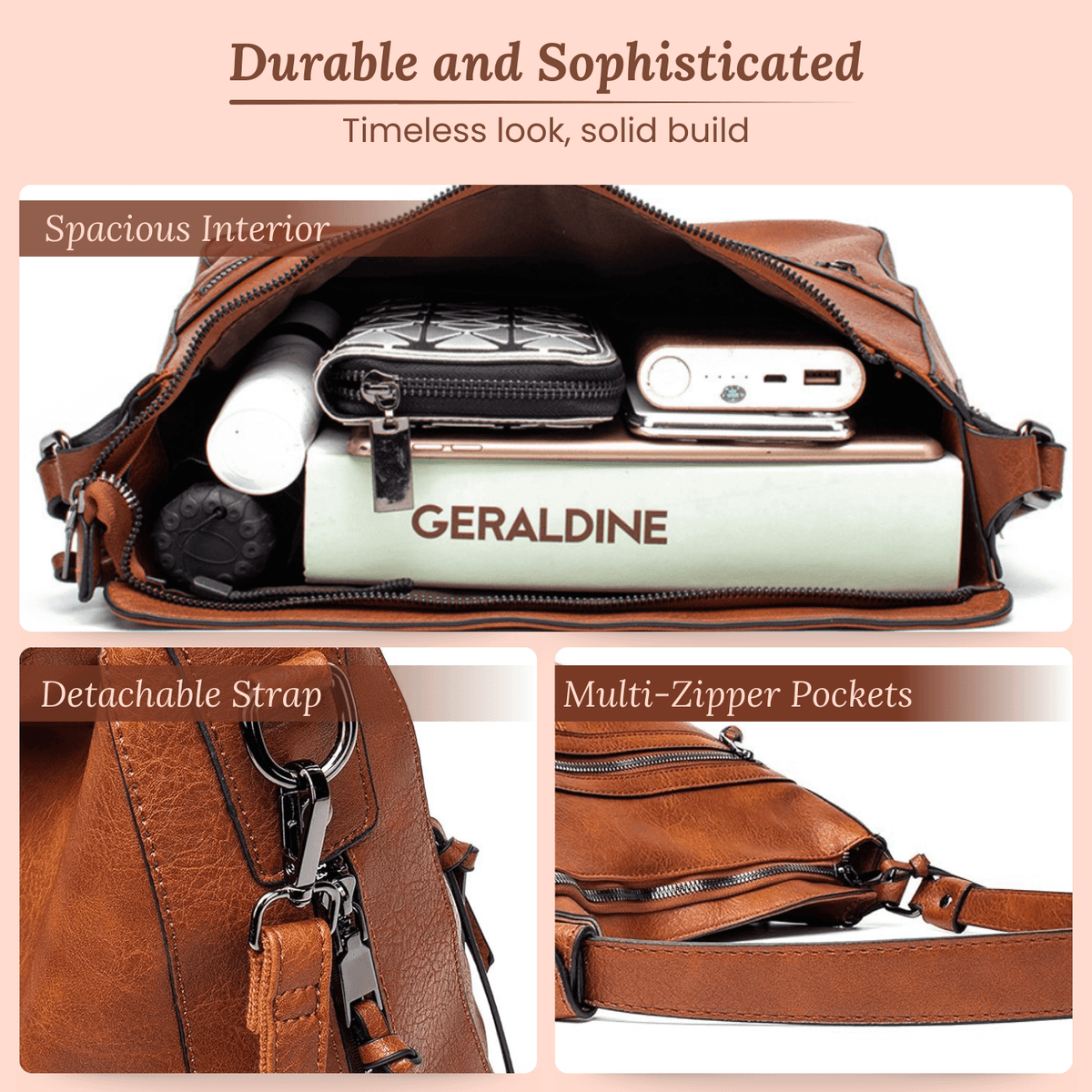 Zip Carry di Serena | Borsa a tracolla