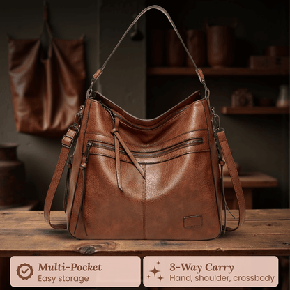 Borsa con zip di Serena | Borsa a tracolla