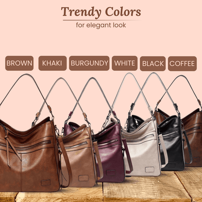 Borsa con zip di Serena | Borsa a tracolla