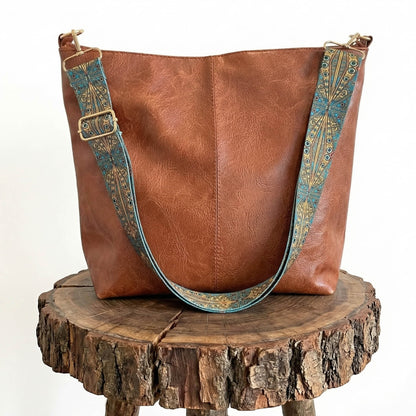 Borsa a tracolla con texture di Alba