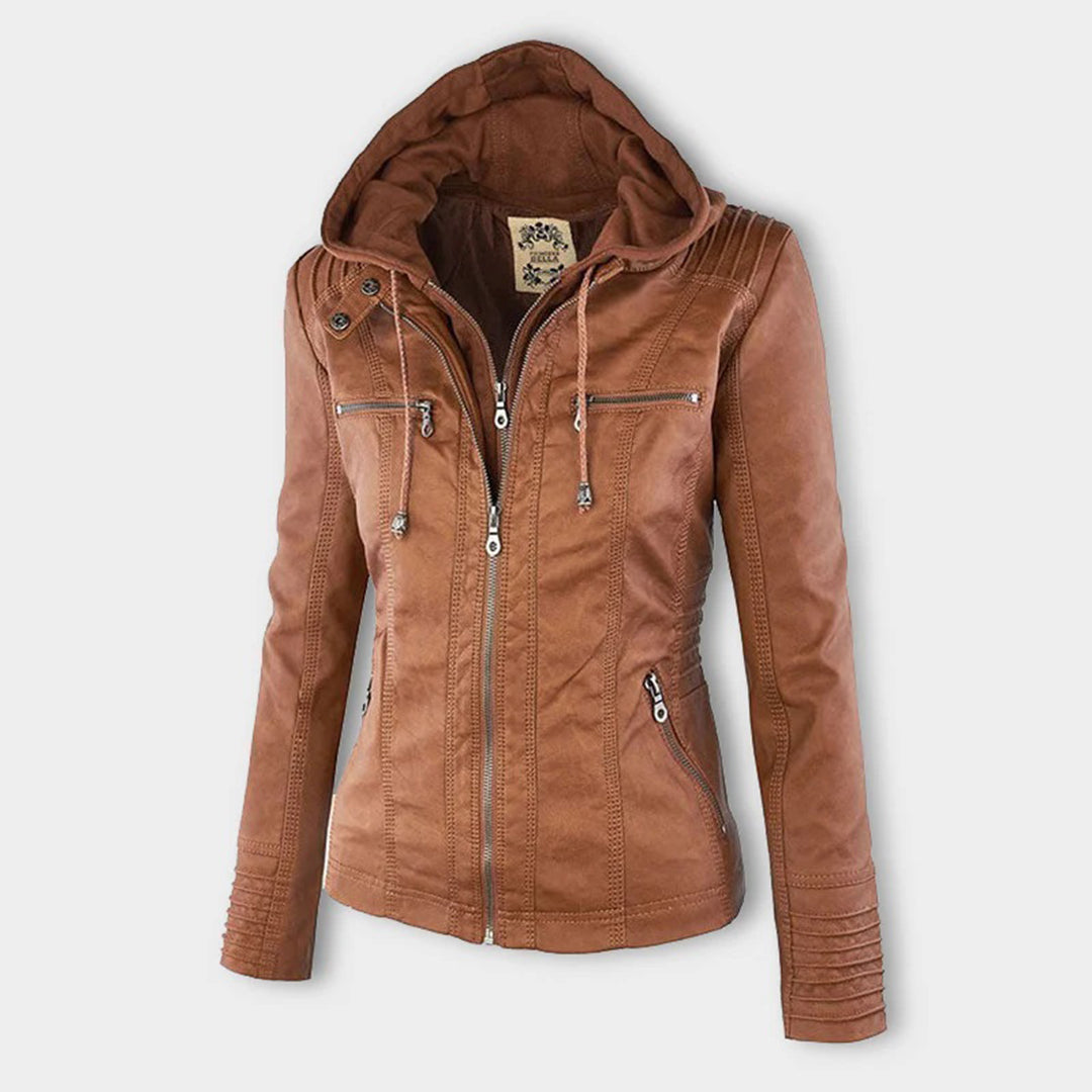 Flavia | Giacca in pelle resistente ed elegante