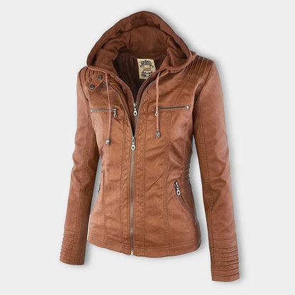 Flavia | Giacca in pelle resistente ed elegante