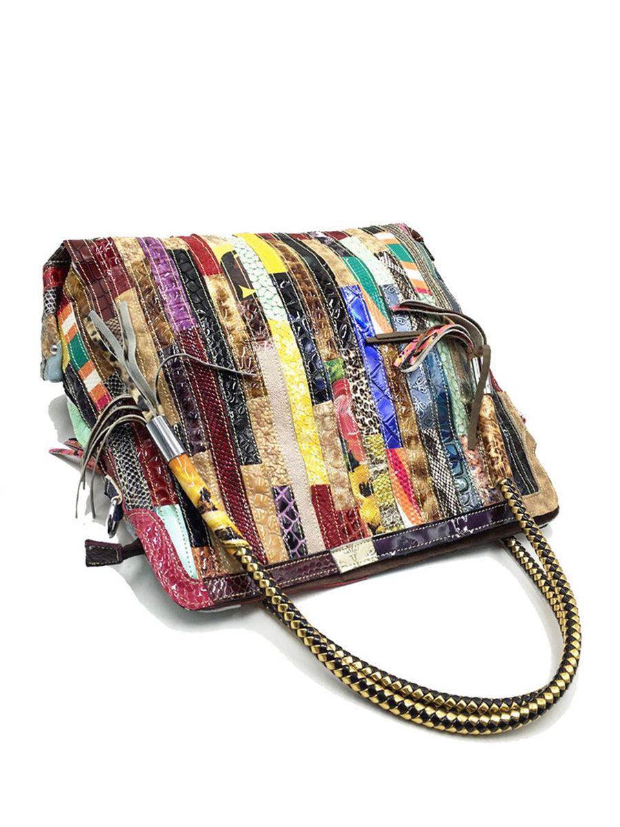 Bolso colorido del estilo occidental de la moda de señora
