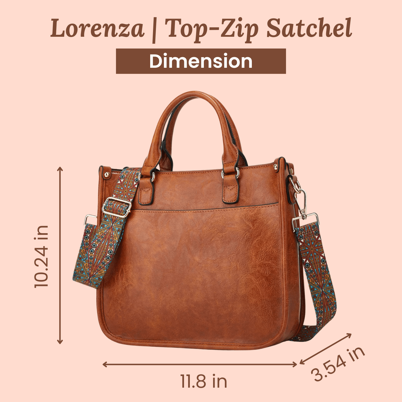 Cinturino con motivo “Irene” | Borsa a tracolla