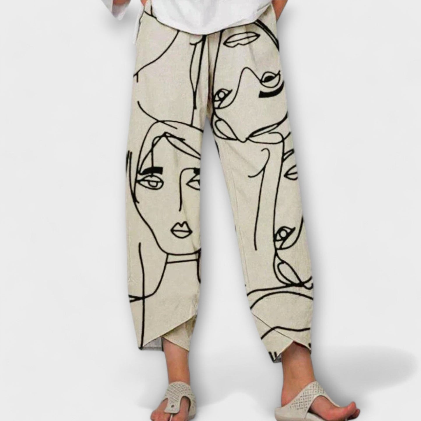 Nahia - Pantaloni Eleganti