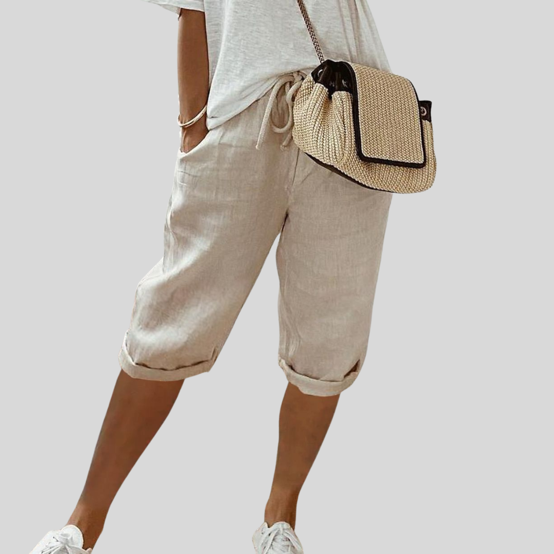 Pantaloni Corti Fluidi ed Eleganti