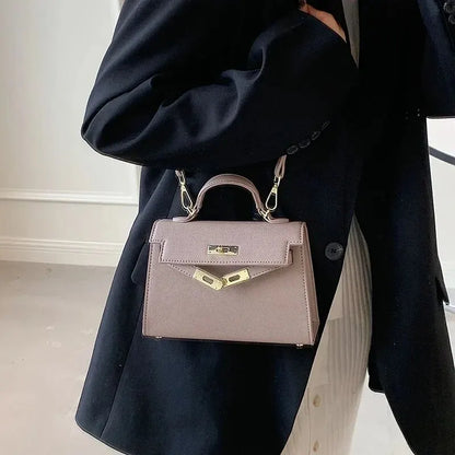 Janna | Elegante borsa a tracolla in stile Kelly