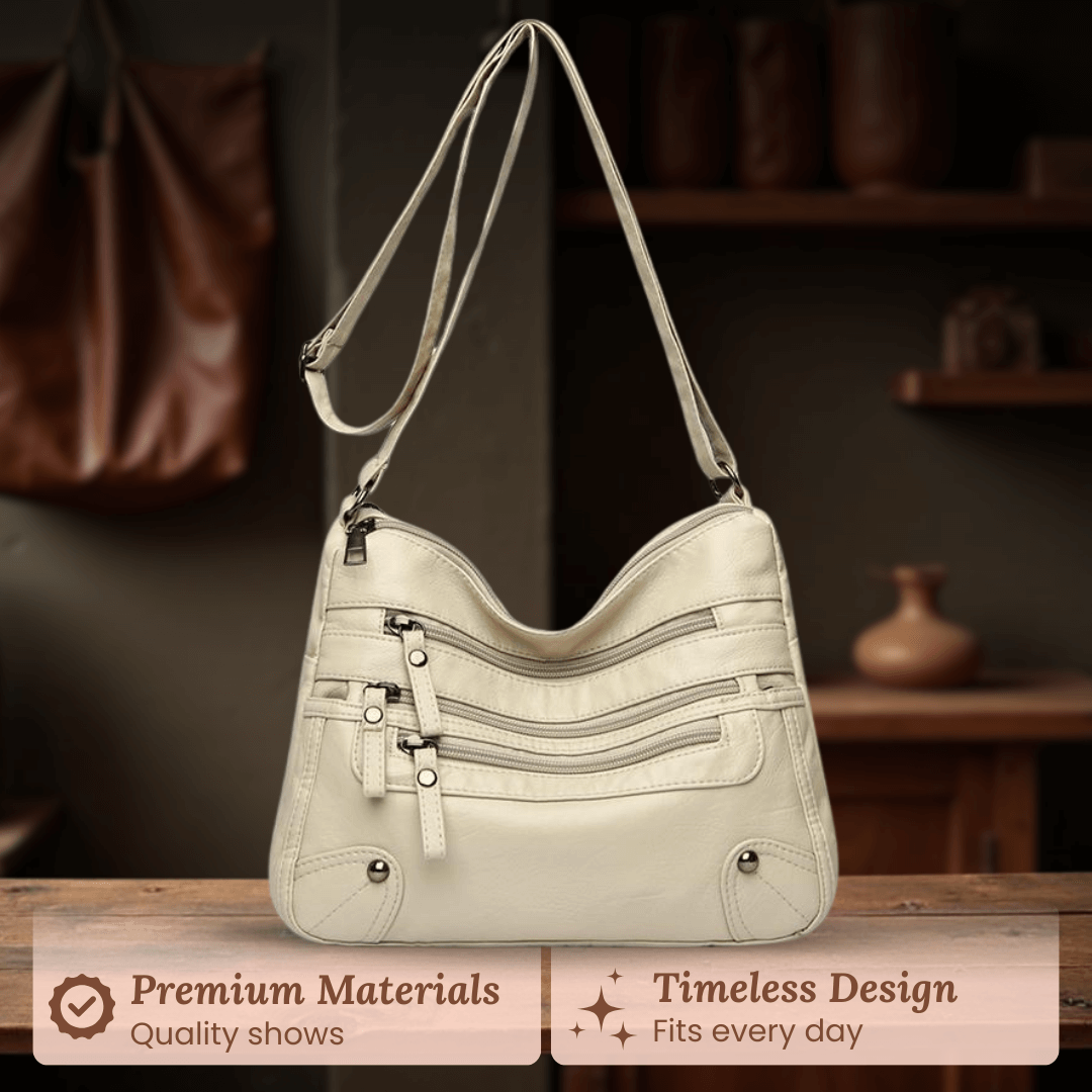 Borsa a tracolla Multi-Zip di Rosalia
