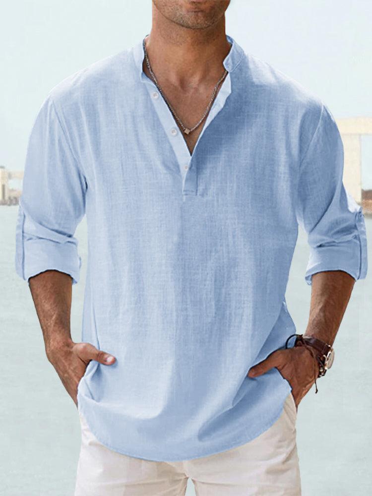 Lorenzo™ | Camicia in Lino Leggera ed Elegante