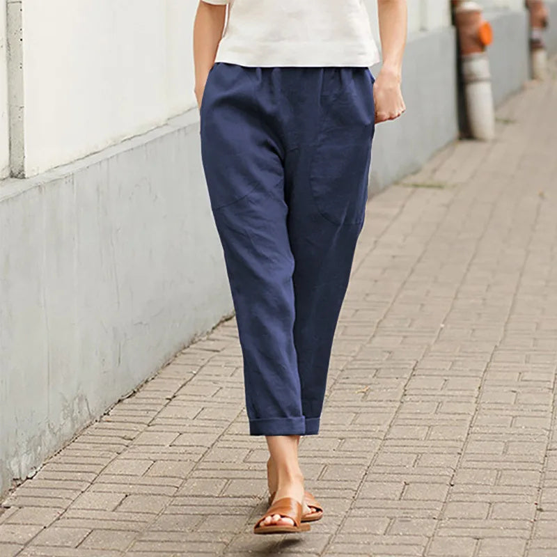 Kriza - Pantaloni larghi con tasche