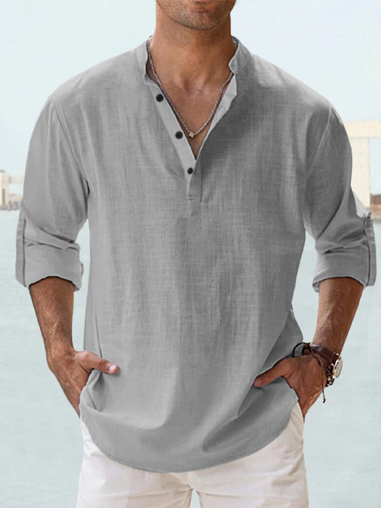 Lorenzo™ | Camicia in Lino Leggera ed Elegante