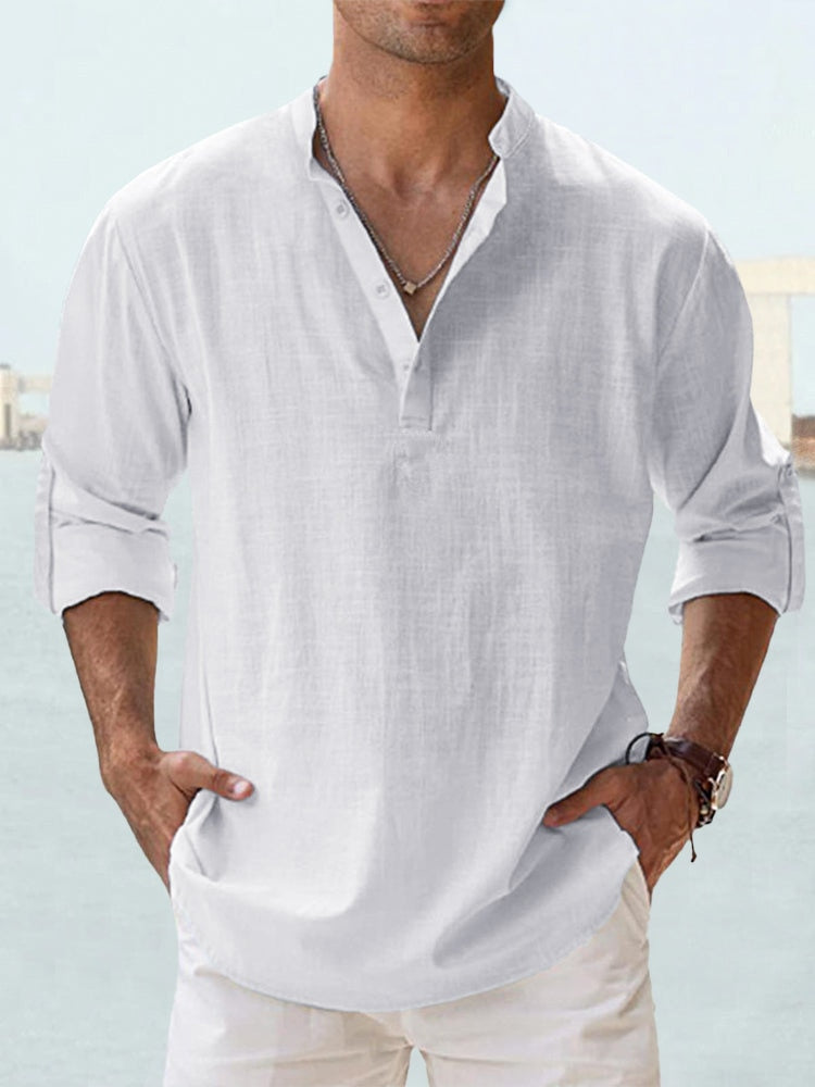 Lorenzo™ | Camicia in Lino Leggera ed Elegante
