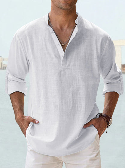 Lorenzo™ | Camicia in Lino Leggera ed Elegante