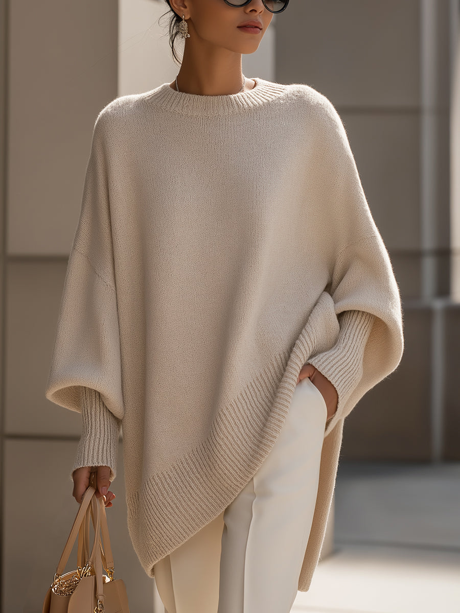 Poncho beige