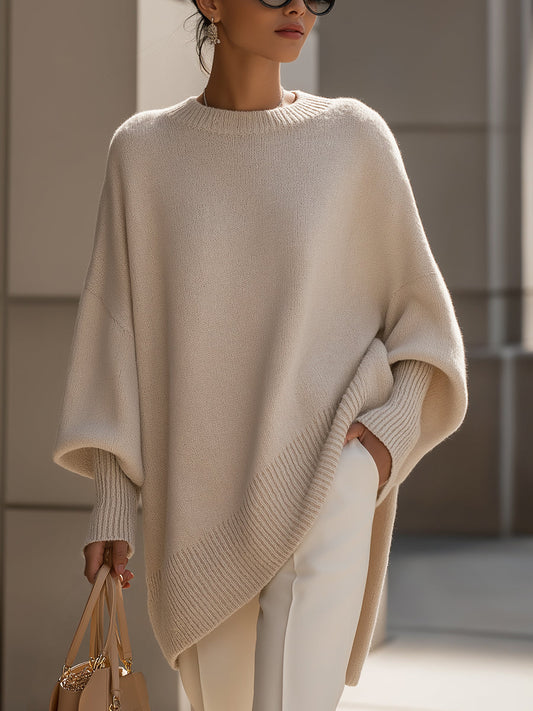 Poncho beige