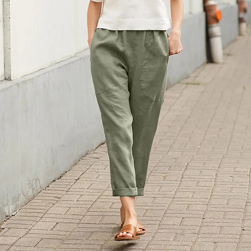 Kriza - Pantaloni larghi con tasche