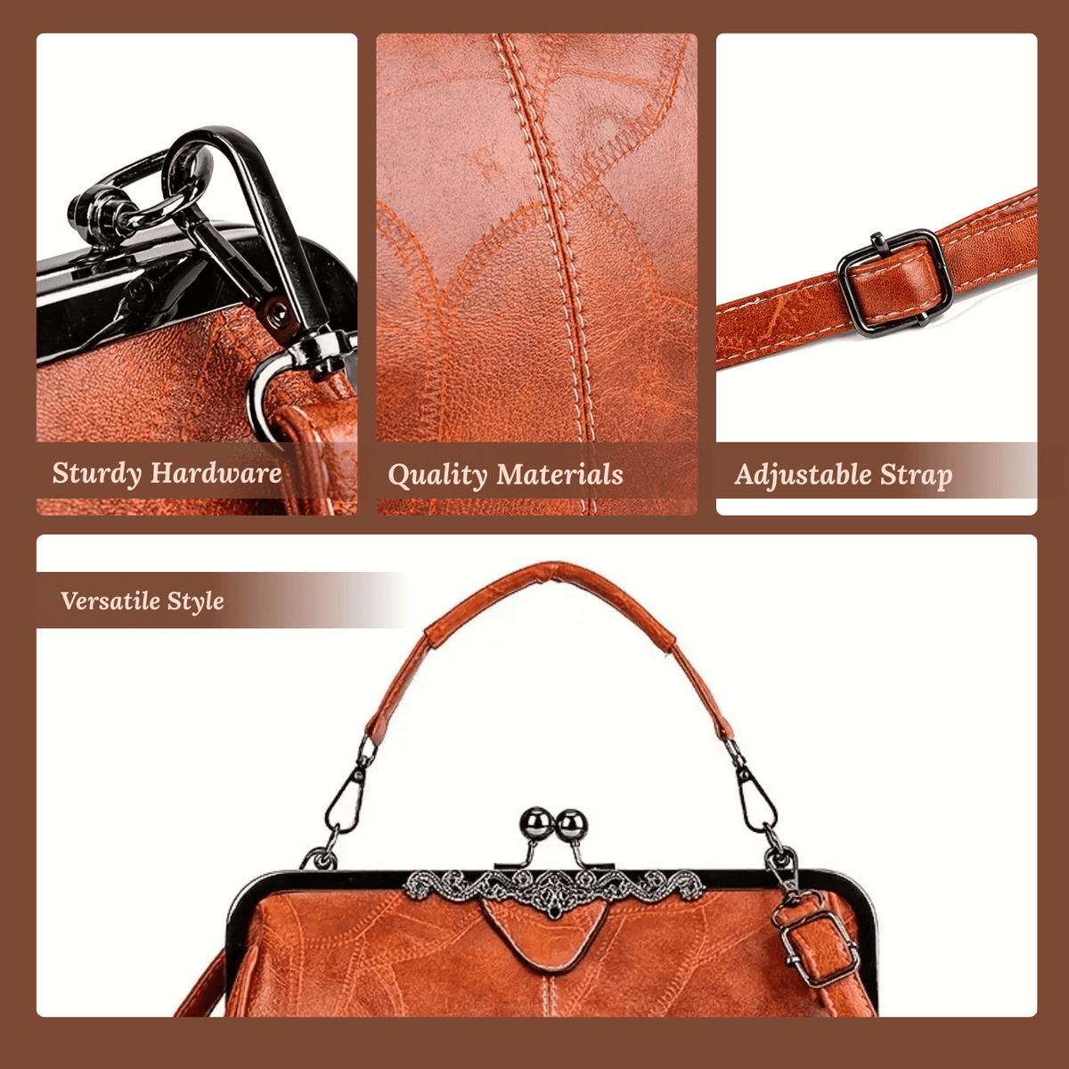 Carlotta’s Frame Elegance | Borsa a mano