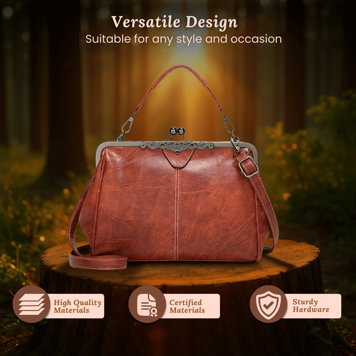 Carlotta’s Frame Elegance | Borsa a mano