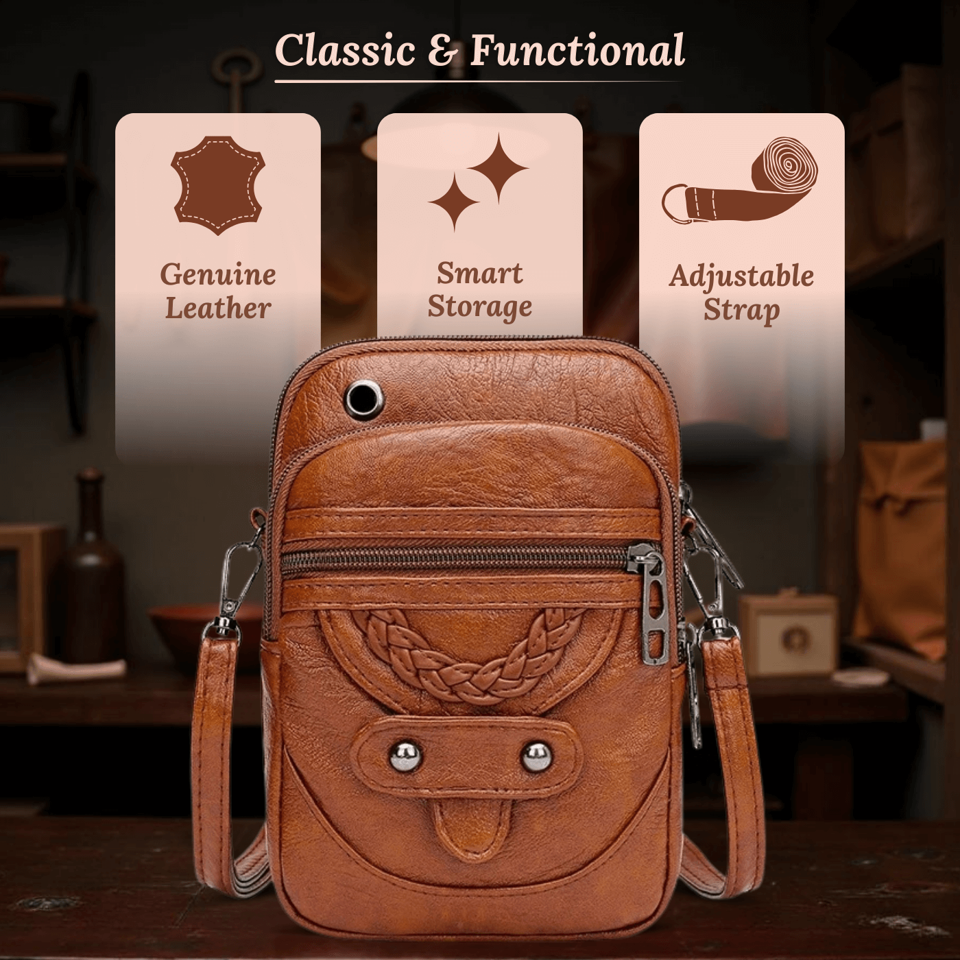 Matilde’s Braided Carry | Borsa a tracolla
