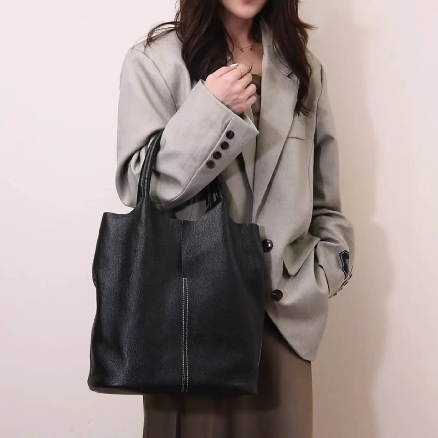 Borsa tote strutturata di Stella | Borsa a tracolla