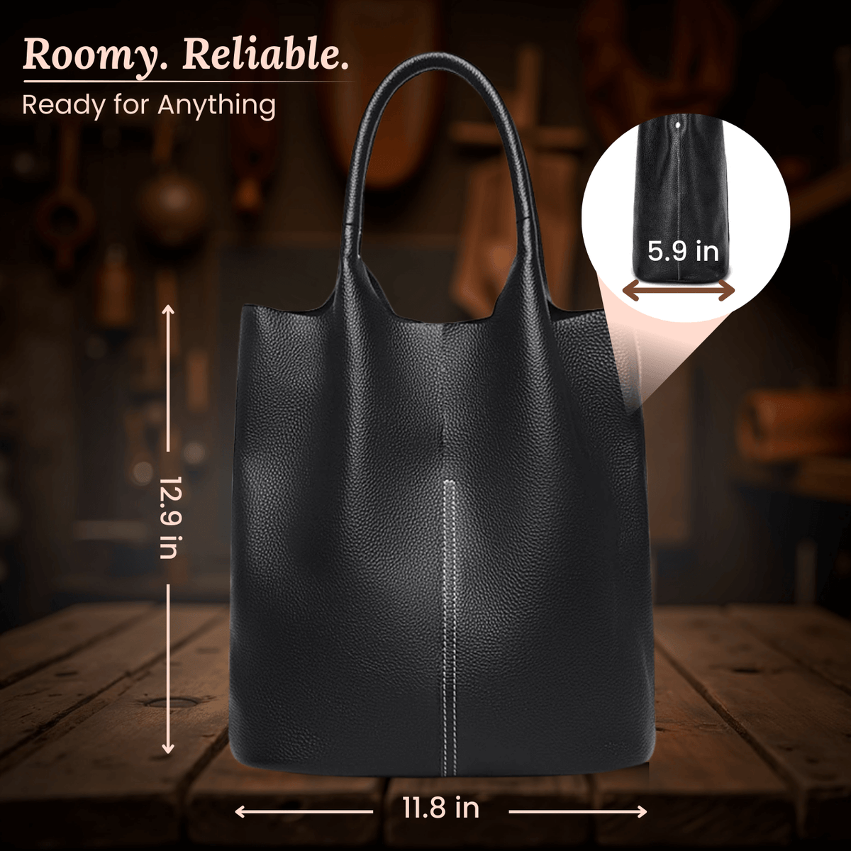 Borsa tote strutturata di Stella | Borsa a tracolla