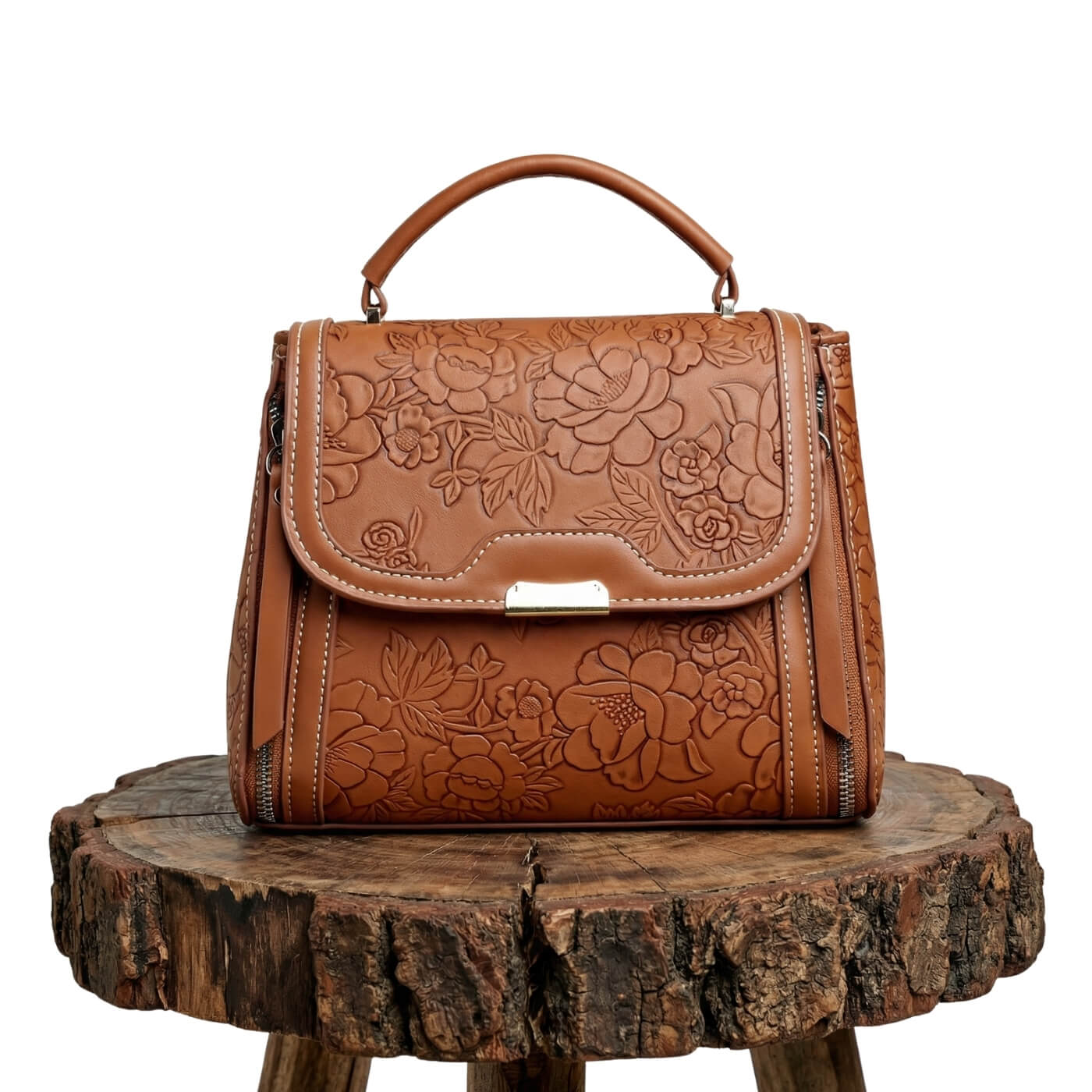 L'eleganza floreale di Michela | Borsa