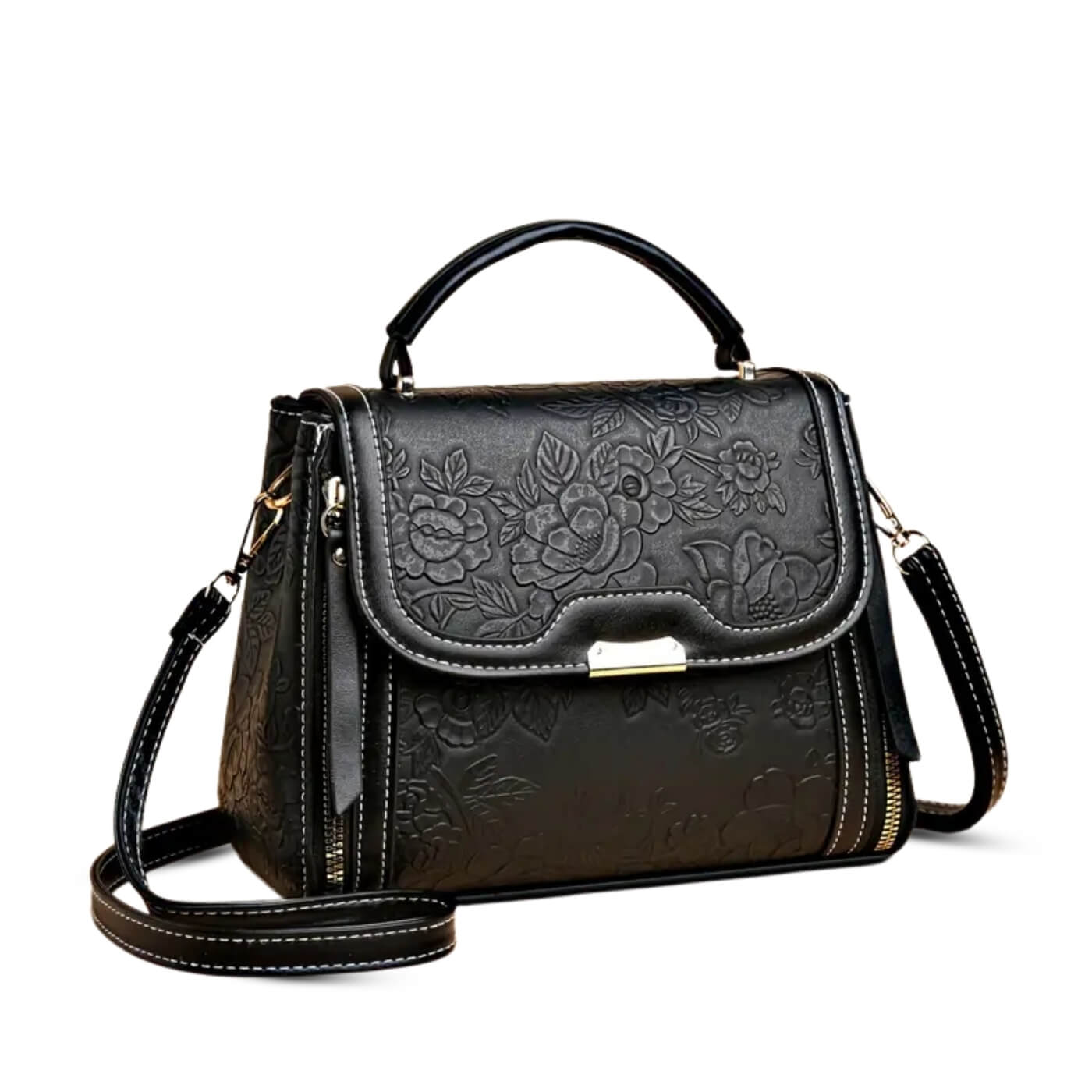 L'eleganza floreale di Michela | Borsa
