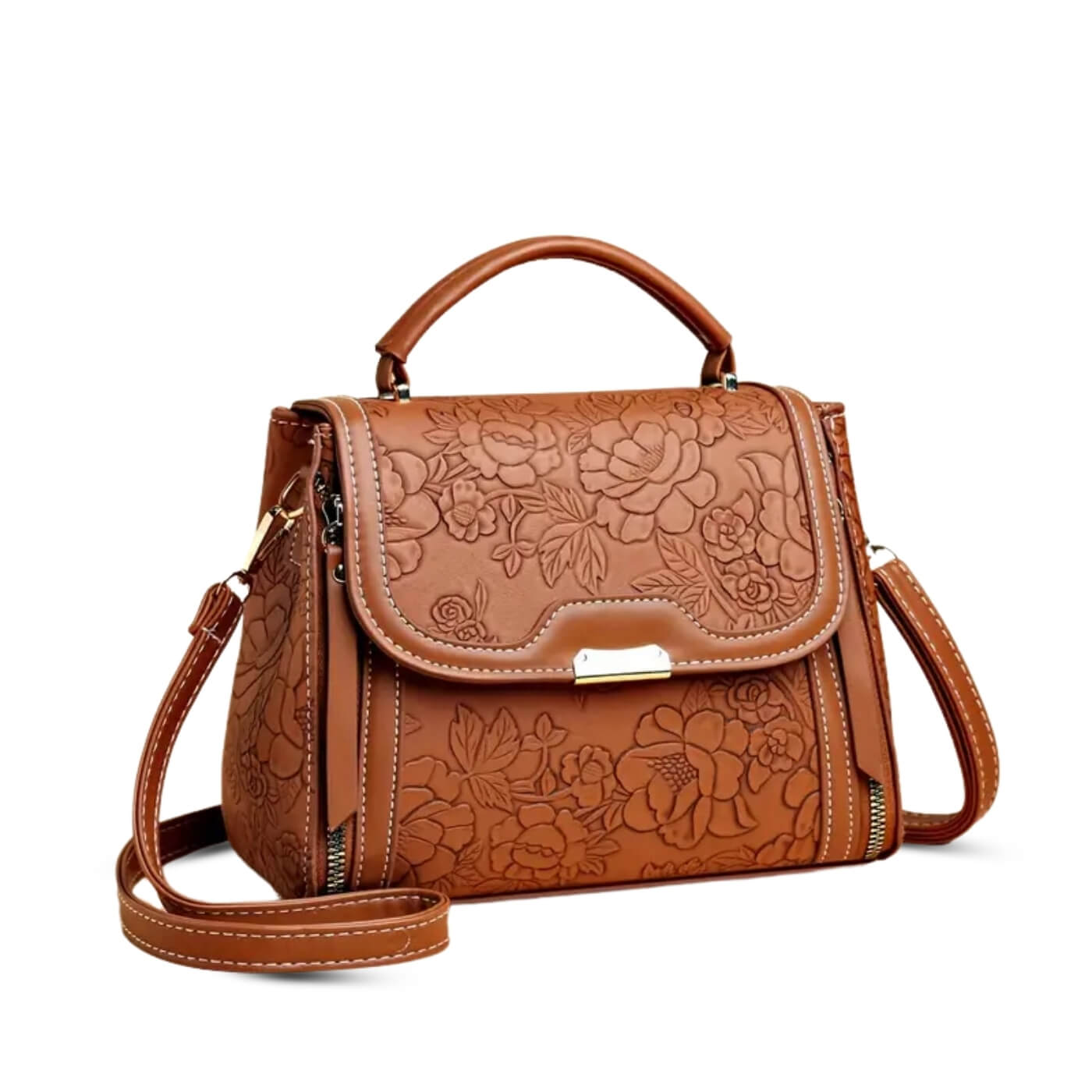 L'eleganza floreale di Michela | Borsa