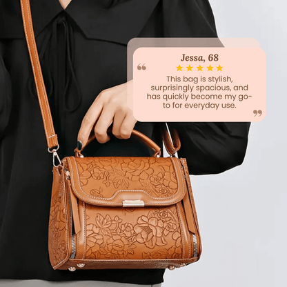 L'eleganza floreale di Michela | Borsa