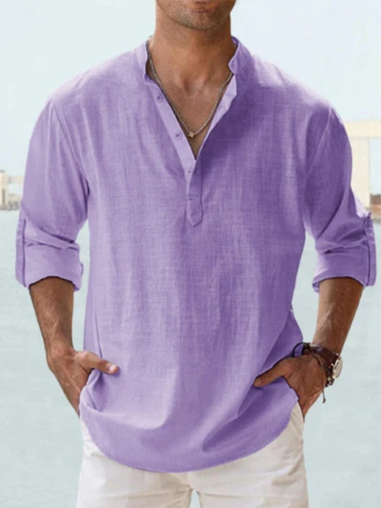 Lorenzo™ | Camicia in Lino Leggera ed Elegante