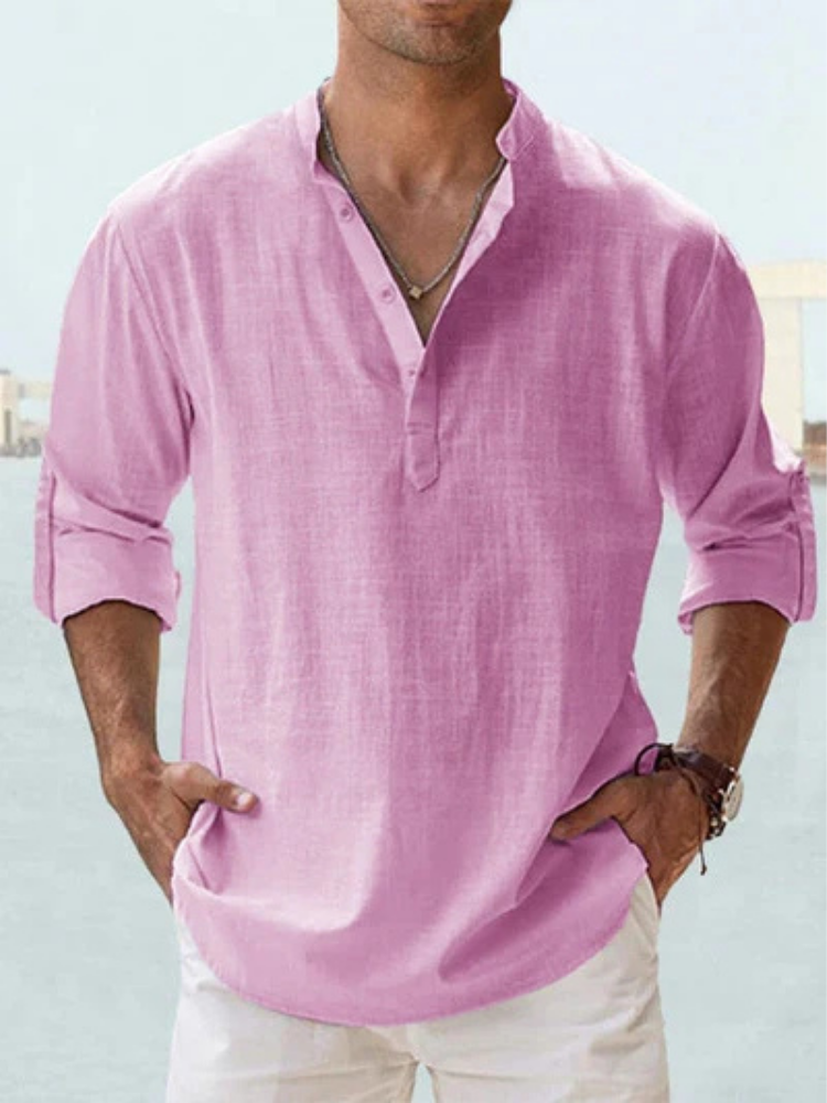 Lorenzo™ | Camicia in Lino Leggera ed Elegante