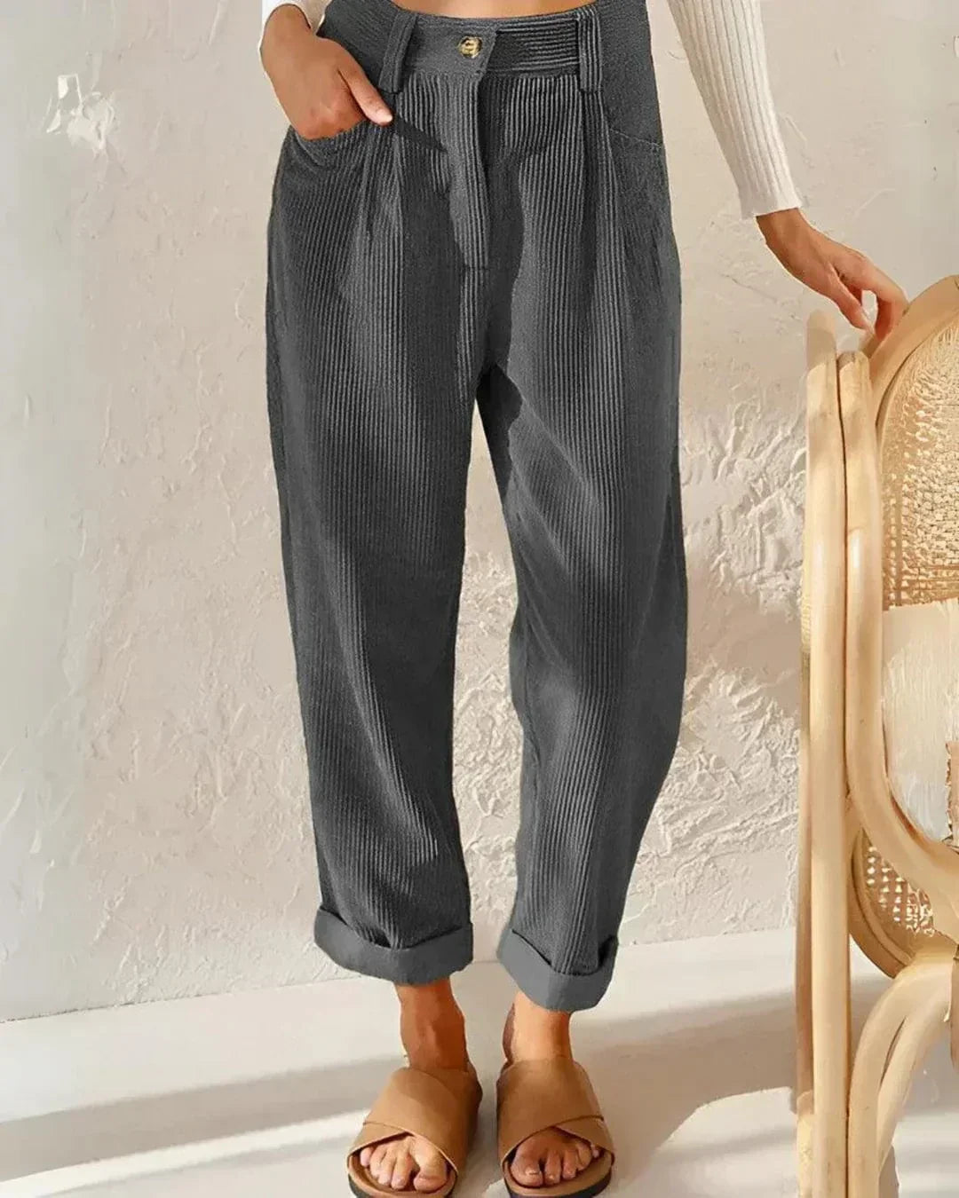 Cassidy - Pantaloni casual senza tempo