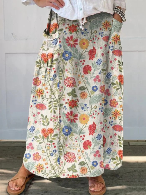 Rosa | Gonna elegante e leggera