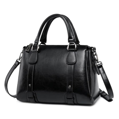 Borsa a tracolla Valeria con chiusura a zip superiore | Borsa a spalla