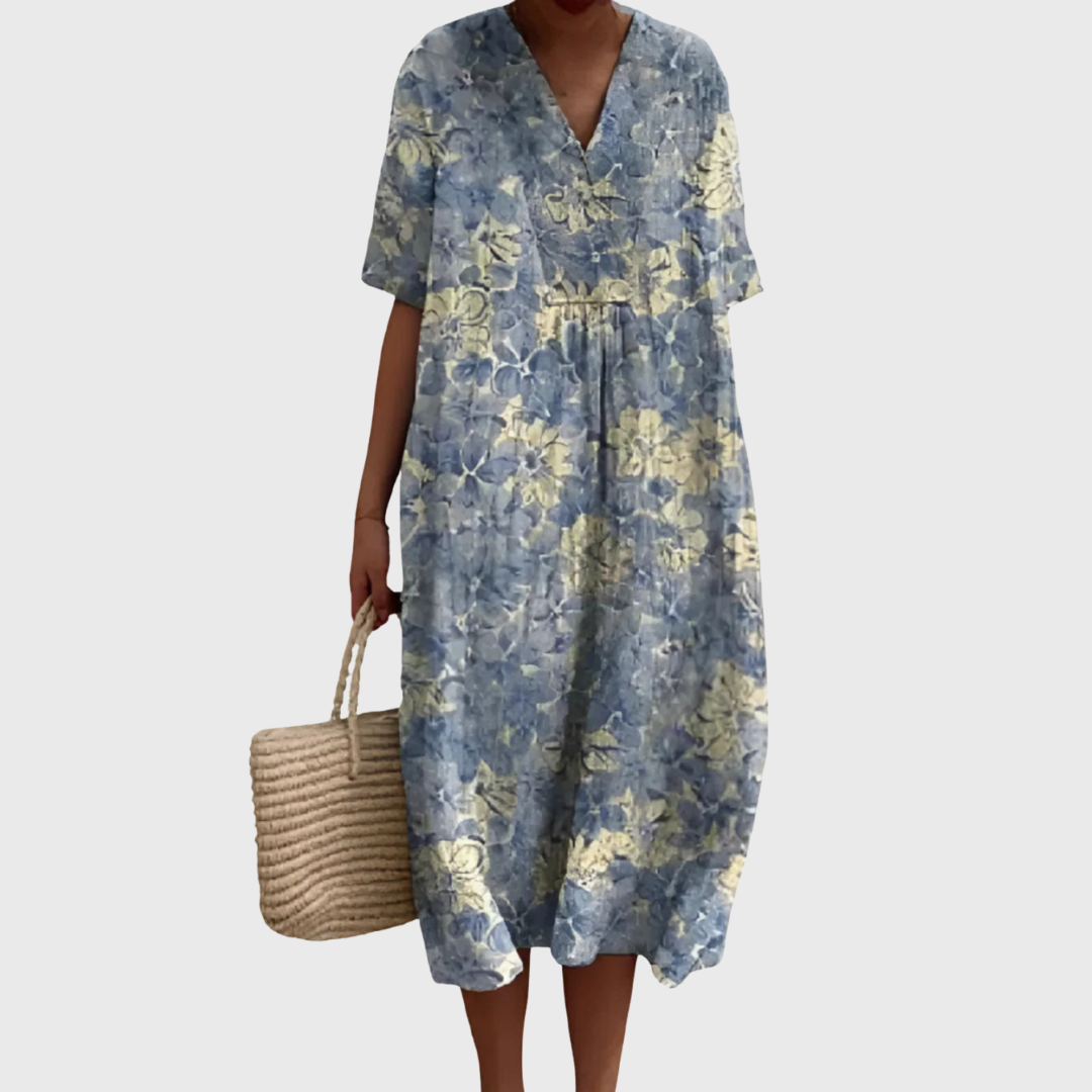 Matilda | Vestito estivo leggero con maniche corte