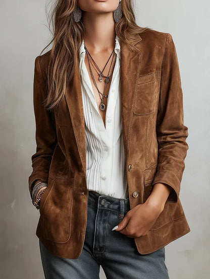 Cristina | Blazer vintage marrone