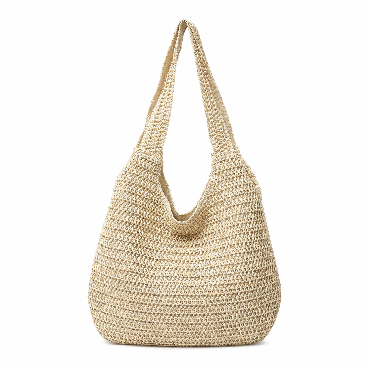 Marina Borsa Tote in Rafia Naturale - Stile Estivo e Versatile