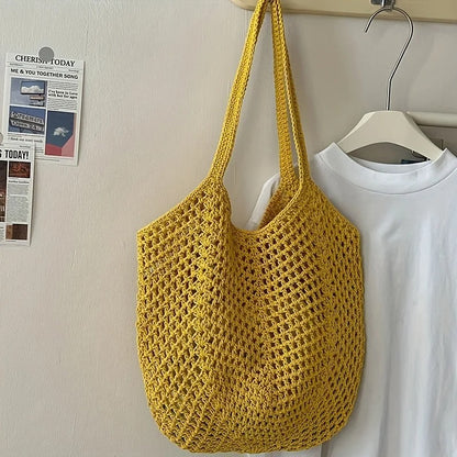 Aitana Borsa Tote Tessuta - Stile Minimalista e Versatile
