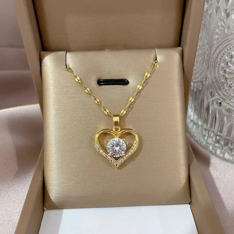 Collana Amora a forma di cuore