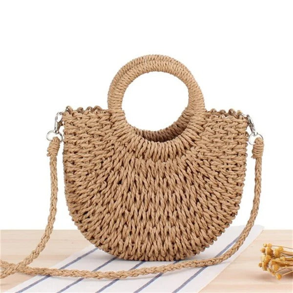 Borsa intrecciata artigianale Gabriela — stile unico e fatta a mano