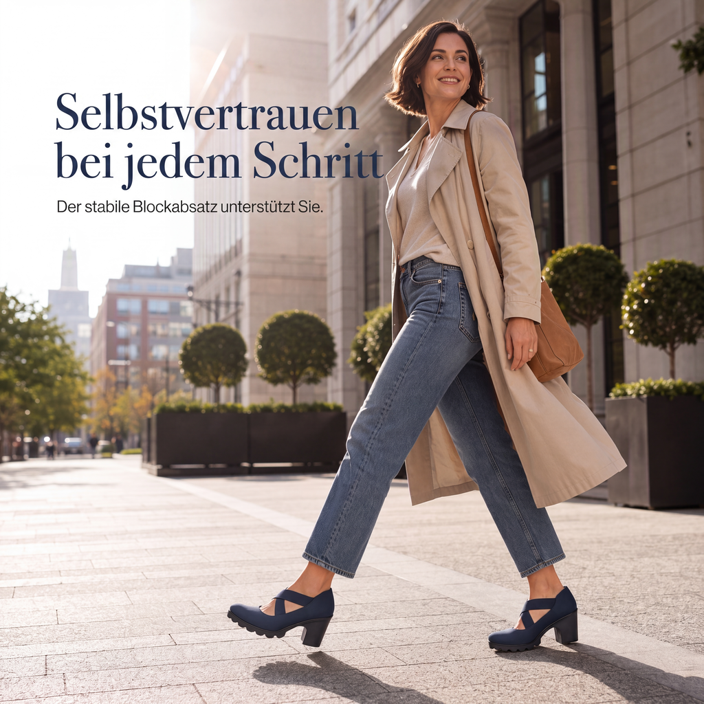 📢📢Sconto del 50%!!!🎉✨Scarpe Mary Jane da donna con punta tonda, cinturini incrociati, tacco a blocco, plateau e dettagli cut-out (modello con tacco alto)