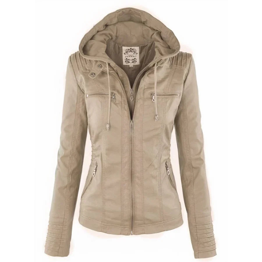 Flavia | Giacca in pelle resistente ed elegante