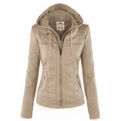 Flavia | Giacca in pelle resistente ed elegante